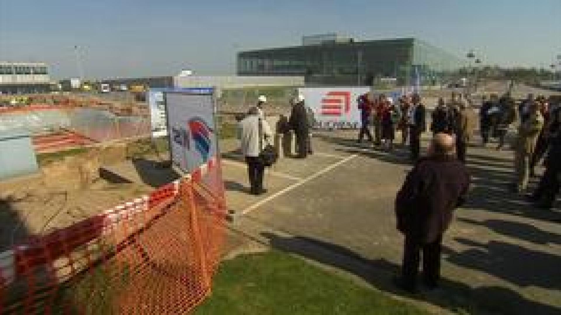 Nouveau bâtiment à Liège Airport