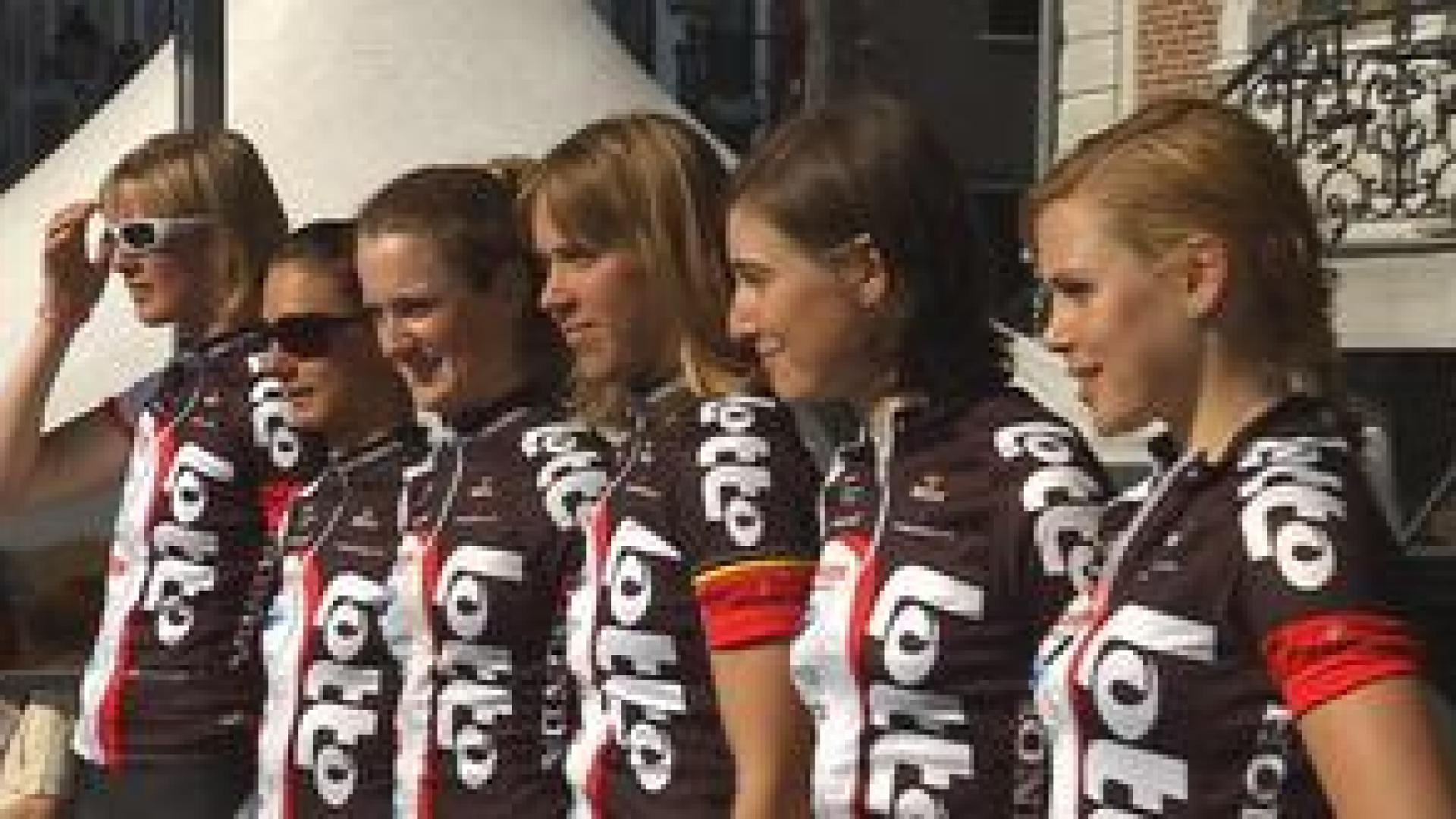 Les femmes prêtes pour la Flèche wallonne