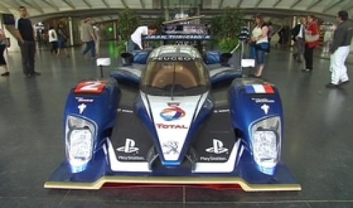 Une Peugeot 908 pour les 1000 kilomètres de Spa Francorchamps