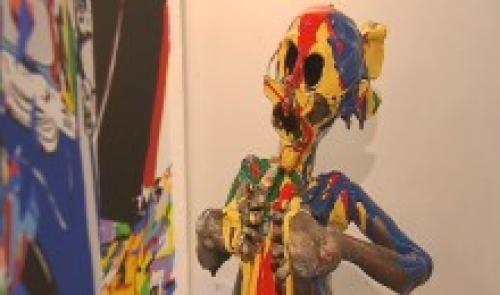 Mobil'Art, une expo-vente