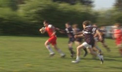 Tournoi de rugby pour jeunes à Chaudfontaine
