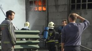 Une ferme d'Awans en feu