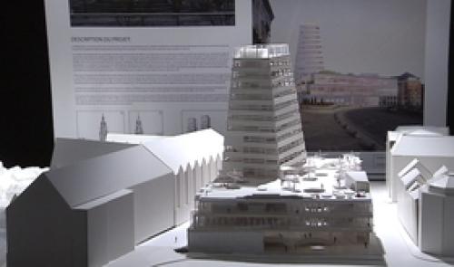 Des projets d'étudiants en architecture exposés