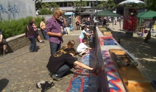 L'art de rue s'invite à Liège