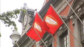 Les couleurs du Standard hissées à l'Hôtel de Ville