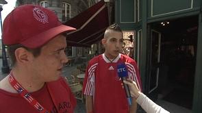 Standard finale de la Coupe : ambiance avant le match