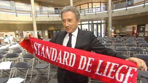 Michel Drucker reçoit le campus de cristal et parle .... du Standard!