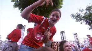 Grosse fête à Liège pour la victoire du Standard