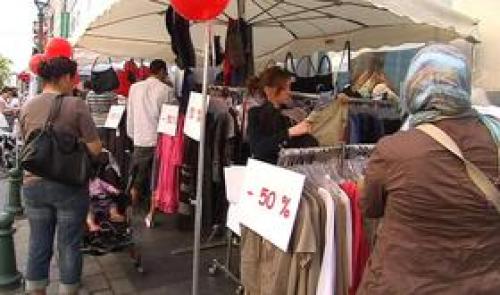 6ième grande braderie à Liège