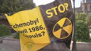 Des militants anti-nucléaires organisaient une action