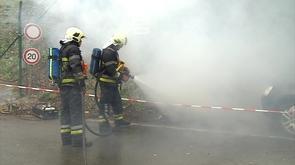 Simulation d'un accident à Clermont