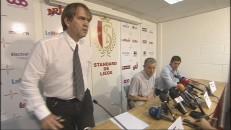 Standard : Pierre François lors de la conférence de presse