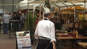 Le village gaulois reste très fréquenté