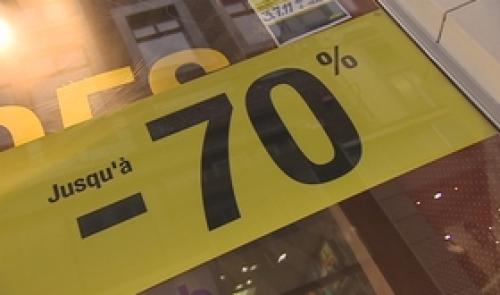 Les soldes démarrent timidement à Liège
