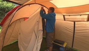 Arrivée des vacanciers au camping