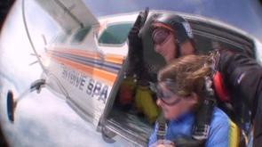 L'Asbl  Cita des ailes  organise des sauts en parachute