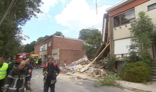 Explosion dans le quartier Saint Gilles à Liège