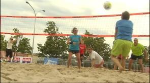 Liège sur Sable : la plage à Coronmeuse