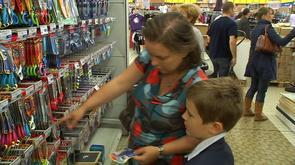 Déjà les achats pour la rentrée scolaire