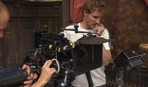Tournage d'un film à Tihange