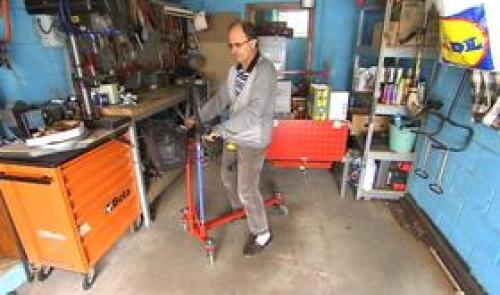 L'inventeur d'une trotinette pour PMR a été récompensé