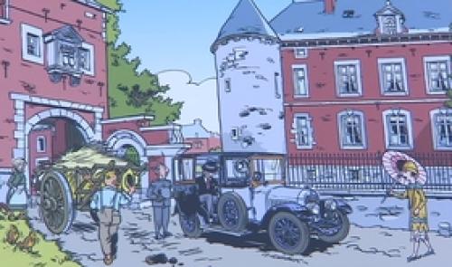 Le patrimoine de Hesbaye-Meuse dans l'immaginaire de la BD