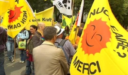 Un millier de manifestants dit  Stop  au nucléaire à Huy