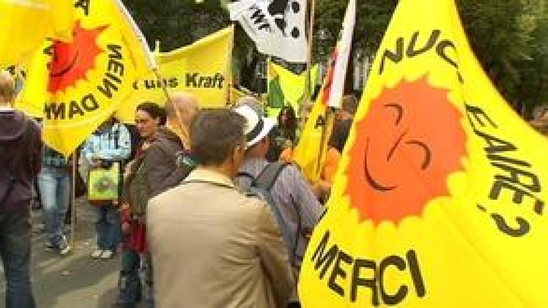 Un millier de manifestants dit  Stop  au nucléaire à Huy