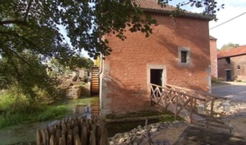 Moulin de Hollogne-sur-Geer à l'arrêt