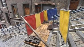 Montagne de Bueren: un égoÍ»t à ciel ouvert