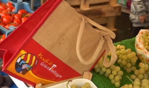 Grâce-Hollogne : des sacs réutilisables pour le marché