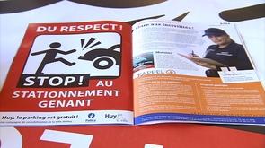 Huy: lutte contre le stationnement gênant