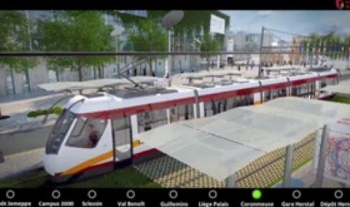 Le tram liégeois bloqué au Gouvernement Wallon