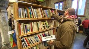 La vente annuelle de livres par le Kiwanis Liège