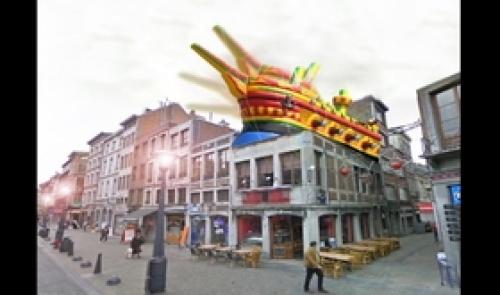 Des oeuvres gonflables au coeur de la ville