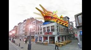 Des oeuvres gonflables au coeur de la ville