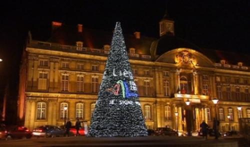 Le Festival des sapins à Liège