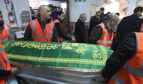 Les funérailles de Nathan Medhi à la Mosquée de Bressoux