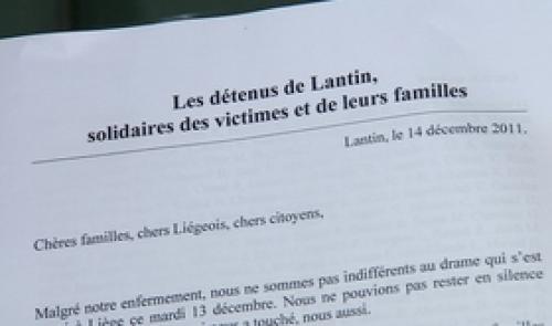 Les détenus de Lantin communiquent