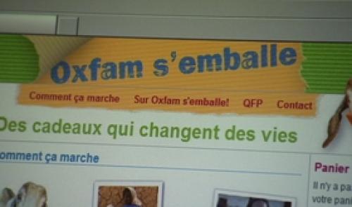 Oxfam : des cadeaux solidaires !
