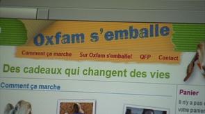 Oxfam : des cadeaux solidaires !