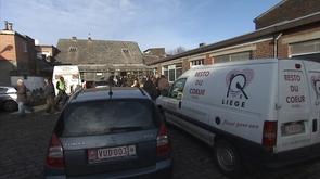 L'asbl   Vaincre la pauvreté  offre des colis au Resto du Coeur de Liège