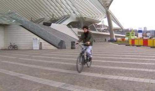 Vélos électriques aux Guillemins