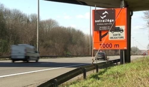 Importants travaux sur l'A3/E40 entre Barchon et Cheratte