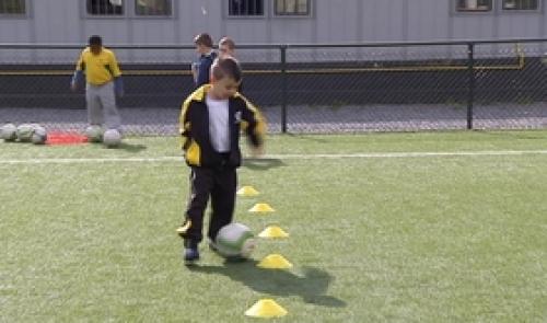 Jupille: stage de foot organisé par Coup d'Envoi