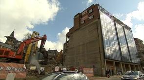 La Meuse : démolition et projet d'hotels