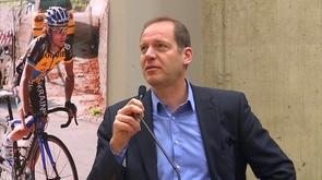 Christian Prudhomme reçoit le Campus de Cristal