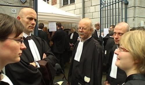 Les avocats en grève
