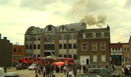 Incendie au Collège Saint-Lambert de Herstal