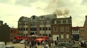 Incendie au Collège Saint-Lambert de Herstal